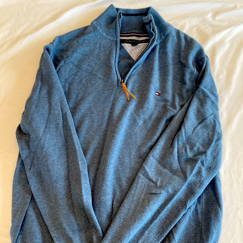 Men’s Tommy Hilfiger Light Blue Sweater XL